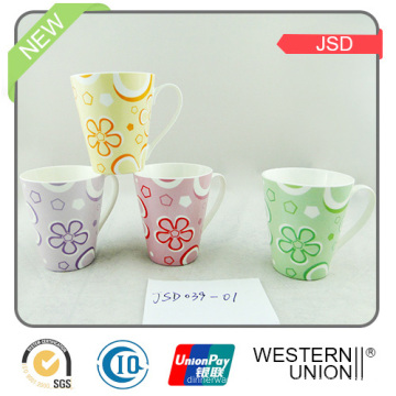 Taza de cerámica Hotselling con diseño colorido